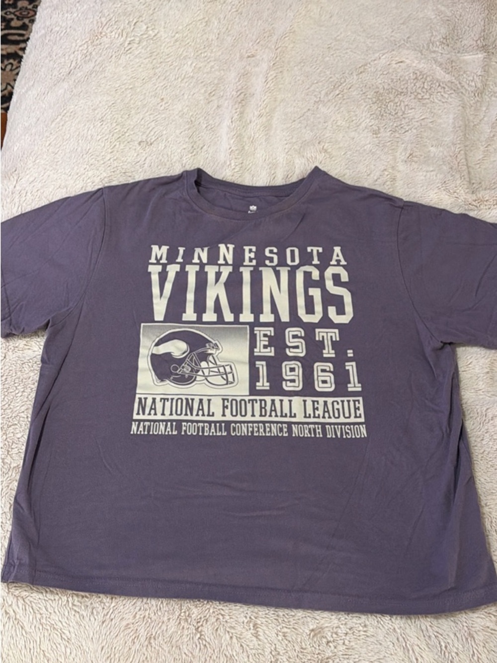 MN Vikings Purple Tee Shirt